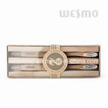 2-PC Set Eco-Friendly Bamboo Toothbrush (WBB0862A)